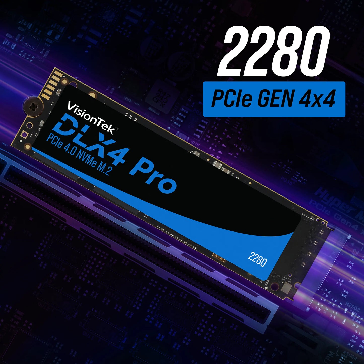 VisionTek DLX4 Pro 2280 M.2 PCIe 4.0 x4 SSD (NVMe)