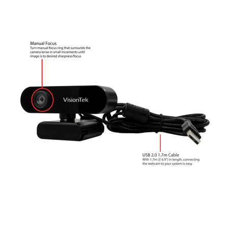 VTWC30 Premium Full HD 1080p Webcam